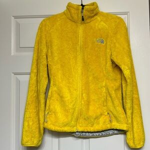 North Face fuzzy jacket